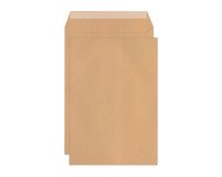 Pochette kraft brun 100% recyclé 229x324 mm 90g sans fenêtre Forever Clairefontaine - Boite de 250