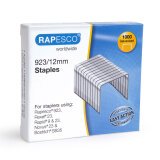 De_grapas rapesco galvanizada 923/12 caja de 1000 unidades