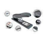 Agrafeuse grande capacité ECO HD-100, noir