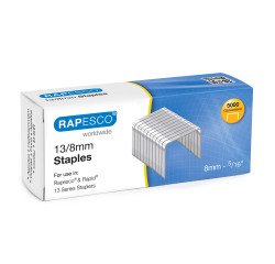 Staples Rapesco galvanized for staple gun 13/8 - Box 5000