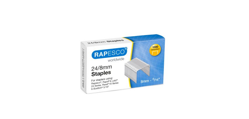 Staples 24/8 1000 pieces galvanized