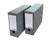 Boîte archives polypropylène Extendos  - Dos 10 cm - Grise