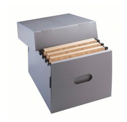 Mini Polypropylene Archive Box Extendos - H 40.5 x W 35.5 x D 27.5 cm - Recyclable - Gray