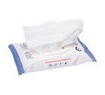 Lingettes nettoyantes désinfectantes surfaces Bruneau citron - Paquet de 50