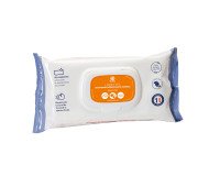 Lingettes nettoyantes désinfectantes surfaces Bruneau citron - Paquet de 50