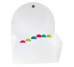 Trieur valisette polypropylène Bruneau 7 onglets