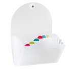 Trieur valisette polypropylène Bruneau 7 onglets