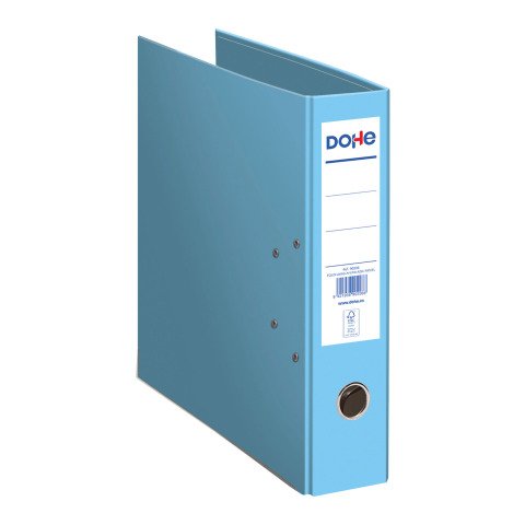 Archivador Folio Dohe Ecofile 0% plásticos color azul pastel