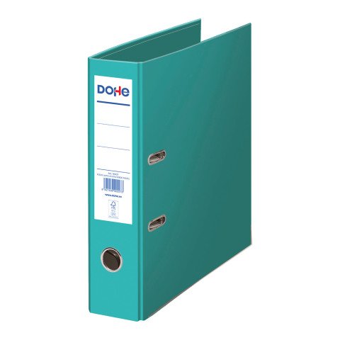 Archivador Folio Dohe Ecofile 0% plásticos color verde pastel