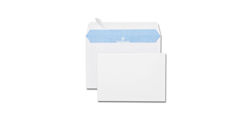 Pack of 20 business cards Saint-Louis 105 x 148 mm and 20 envelopes