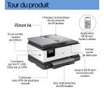 Imprimante Multifonction jet d'encre 4 en 1 HP 8132E