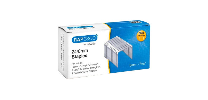 Boîte 5000 agrafes galvanisées 24/8