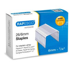 Staples 26/6 galvanized 5000 pieces
