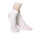 Calzini monouso in nylon bianco, 200 unità
