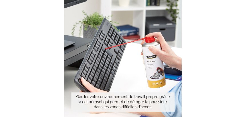 Aérosols dépoussiérants 350ml Fellowes