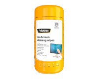 Boîte de 100 lingettes de nettoyage pour écran Fellowes