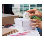 Pack 10 rubans adhésifs Scotch Crystal transparent + 1 dévidoir C60 noir offert