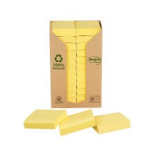 En_notes post it recyclées jaune std 38x51