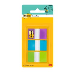 Plastic Post-It bookmarks - dispenser of 20 sheets