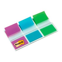 Marque-pages plastique Post-It - distributeur de 20 feuilles