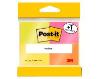 Notes repositionnables néon Post-it - Lot de 3 + 1 offert
