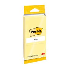 En_lot 3 notes jaunes std post-it 38x51 mm