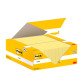 Post-it Notes, ft 38 x 51 mm, jaune, bloc de 100 feuilles, paquet de 16 + 4 gratuit