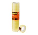 Ruban adhésif Scotch 508 transparent - Largeur 15 mm x longueur 10 m