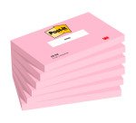 Notes repositionnables rose Post-it - Lot de 6