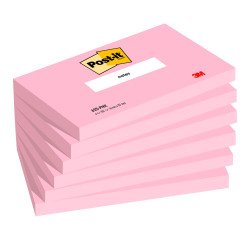 Notes repositionnables rose Post-it - bloc de 100 feuilles