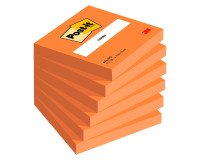 Memoblok 3M Post-it 654 76x76mm oranje