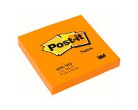 Notes repositionnables orange Post-it - bloc de 100 feuilles