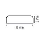 Profilo paracolpi per superfici piane Durable S10