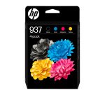 Pack HP 937 4 cartouches couleurs pour imprimante jet d'encre