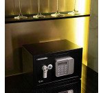 Caja fuerte de hotel 8,6 L con cerradura electrónica Yale