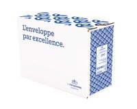 Sobre gran formato 229x324 mm blanco La Couronne 100gr sin ventana - caja de 250