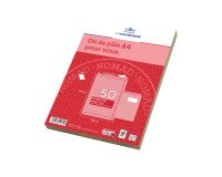 Pochette kraft milleraies brun 229 x 324 mm La Couronne à fenêtre - Boîte de 50