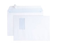 Großformat-Hülle 229 x 324 mm weiß La Couronne 100 g mit Fenster - Packung mit 250 Stück