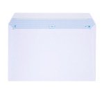 Sobre gran formato 229x324 mm blanco La Couronne 100gr con ventana - caja de 250