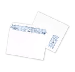 Enveloppe grand format 229 x 324 mm blanc La Couronne 100 g avec fenêtre - Boîte de 250