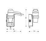 Sèche-cheveux JVD Clipper 1400 watts