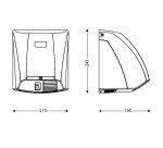 Secamano JVD Zefir blanco