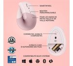 Souris Logitech Lift ergonomique verticale sans fil pour droitier