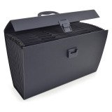 Trieur valisette Rapesco 19 onglets - Noir