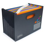 Trieur à soufflet SupaFile Rapesco 13 onglets noir