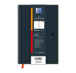 Agenda Oxford International scolaire semainier 16 x 24 cm - année 2027 - Noir