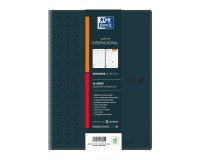 Agenda Oxford International school weekly 16-month - September 25 to December 26 - 21 x 29.7 cm black