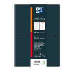 Agenda Oxford International school weekly 16-month - September 25 to December 26 - 21 x 29.7 cm black