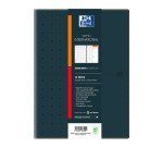 Agenda Oxford International scolaire semainier 16 mois - septembre 25 décembre 26 - 21 x 29,7 cm  noir