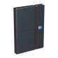 Agenda Oxford Office semainier 10 x 15 cm - année 2026 - Gris/Rouge